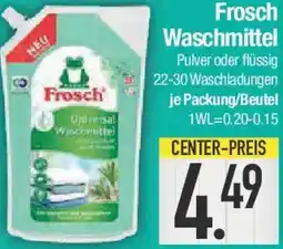 E-Center Frosch Waschmittel Angebot