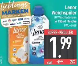 E-Center Lenor Weichspüler Angebot