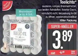 E-Center Gut & Günstig Teelichte Angebot