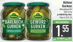 E-Center Kühne Gurken Angebot
