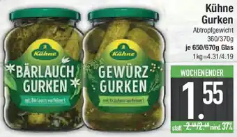 E-Center Kühne Gurken Angebot