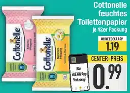 E-Center Cottonelle feuchtes Toilettenpapier Angebot