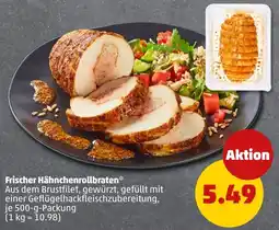 PENNY Frischer Hähnchenrollbraten Angebot