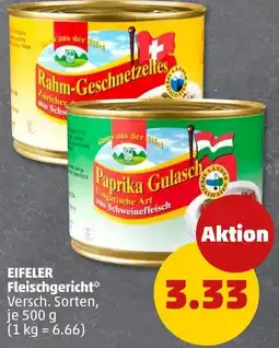 PENNY EIFELER Fleischgericht Angebot
