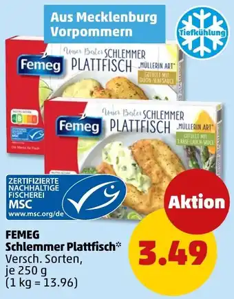 PENNY FEMEG Schlemmer Plattfisch Angebot