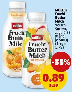 PENNY MÜLLER Frucht Butter Milch Angebot