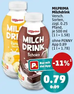 PENNY MILPRIMA Milchdrink Angebot