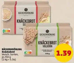 PENNY BÄCKERKRÖNUNG Knäckebrot Angebot