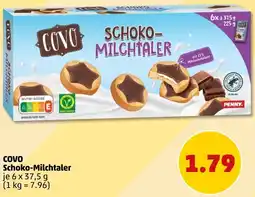 PENNY COVO Schoko-Milchtaler Angebot