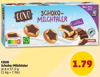 PENNY COVO Schoko-Milchtaler Angebot
