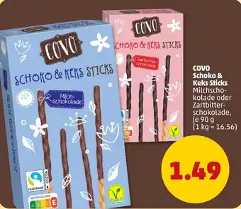 PENNY COVO Schoko & Keks Sticks Angebot