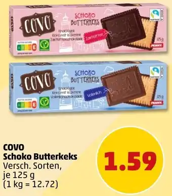 PENNY COVO Schoko Butterkeks Angebot