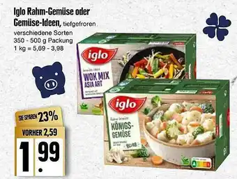 Edeka Iglo Rahm-gemüse Oder Gemüse-ldeen Angebot