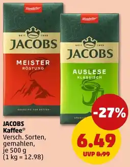 PENNY JACOBS Kaffee Angebot