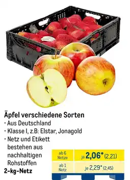 METRO Äpfel Angebot