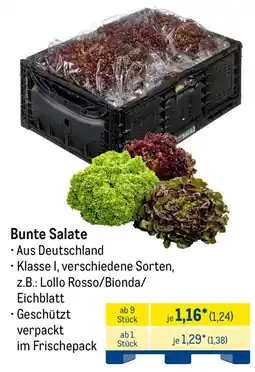 METRO Bunte Salate Angebot