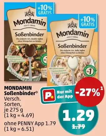 PENNY MONDAMIN Soßenbinder Angebot