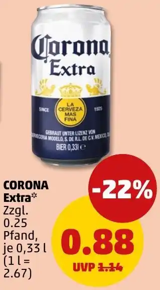 PENNY CORONA Extra Angebot