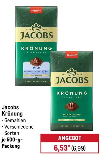 METRO Jacobs Krönung Angebot