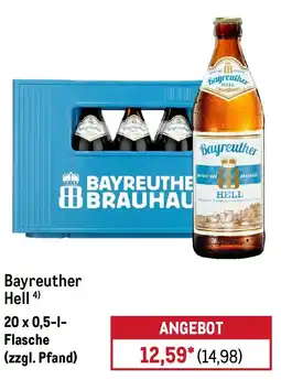 METRO Bayreuther Hell Angebot