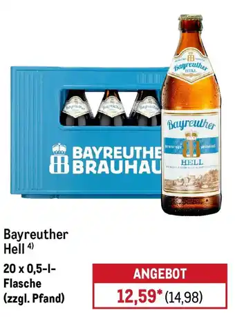 METRO Bayreuther Hell Angebot
