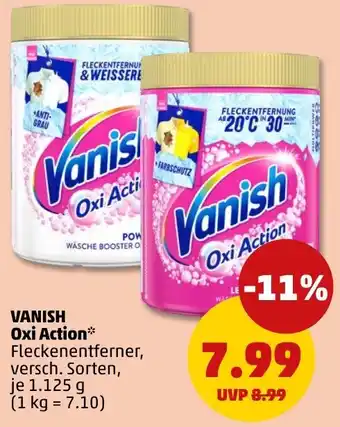 PENNY VANISH Oxi Action Angebot