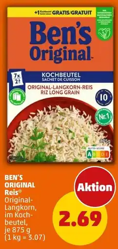 PENNY BEN'S ORIGINAL Reis Angebot