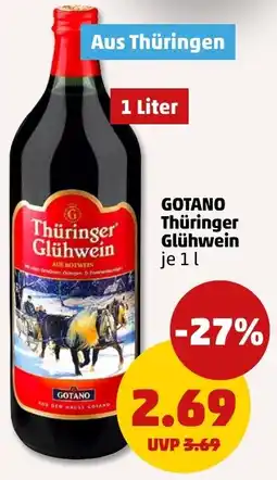 PENNY GOTANO Thüringer Glühwein Angebot