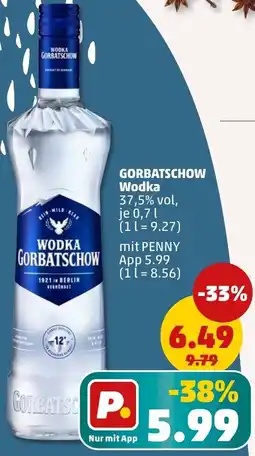 PENNY GORBATSCHOW Wodka Angebot