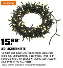 OBI LED-LICHTERKETTE Angebot