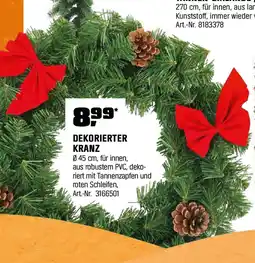 OBI DEKORIERTER KRANZ Angebot