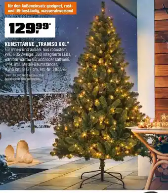 OBI KUNSTTANNE,,TRAMSO XXL" Angebot