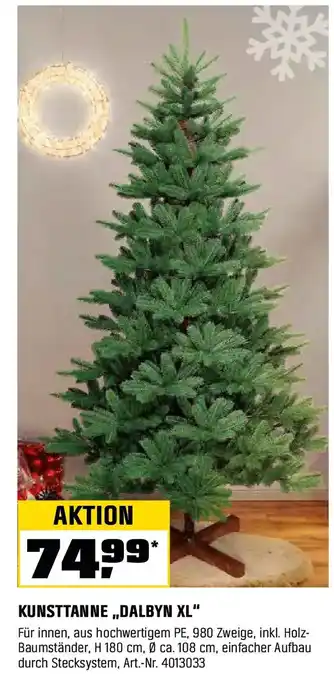 OBI KUNSTTANNE,,DALBYN XL" Angebot