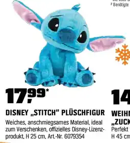 OBI DISNEY „STITCH" PLÜSCHFIGUR Angebot