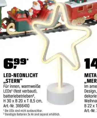 OBI LED-NEONLICHT ,,STERN" Angebot