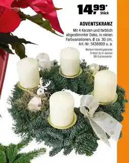 OBI ADVENTSKRANZ Angebot