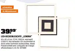 OBI LED-DECKENLEUCHTE „LENORA" Angebot