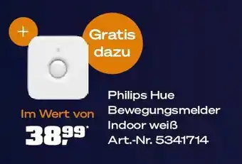 OBI Philips Hue Bewegungsmelder Indoor weiß Angebot