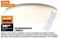 OBI LED-DECKENLEUCHTE ,,TRIBOLA" Angebot