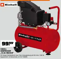 OBI EINHELL KOMPRESSOR "TC-AC 190/24/8" Angebot
