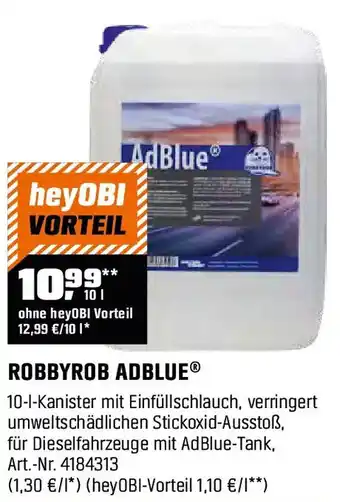 OBI ROBBYROB ADBLUE Angebot