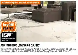 OBI FEINSTEINZEUG,,STATUARIO CLASSIC" Angebot