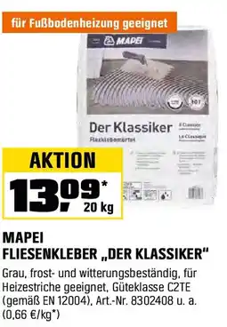 OBI ΜΑΡΕΙ FLIESENKLEBER „,DER KLASSIKER" Angebot