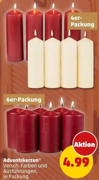 PENNY Adventskerzen Angebot