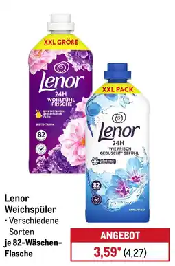 METRO Lenor Weichspüler Angebot