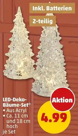 PENNY LED-Deko- Bäume-Set Angebot