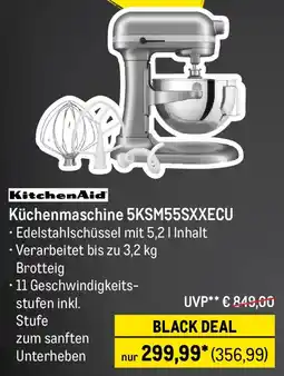 METRO KitchenAid Küchenmaschine 5KSM55SXXECU Angebot