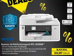 METRO brother Business-Ink Multifunktionsgerät MFC-J5345DW Angebot