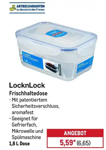 METRO LocknLock Frischhaltedose Angebot