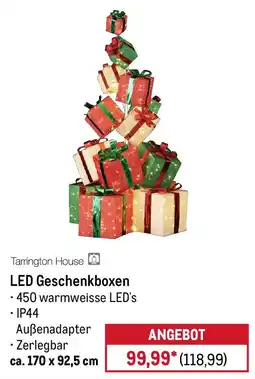 METRO Tarrington House LED Geschenkboxen Angebot